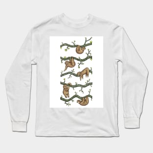 Sloths Long Sleeve T-Shirt